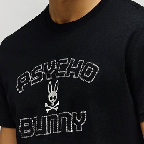 CAMISETA NEGRA GAGE PSYCHO BUNNY
