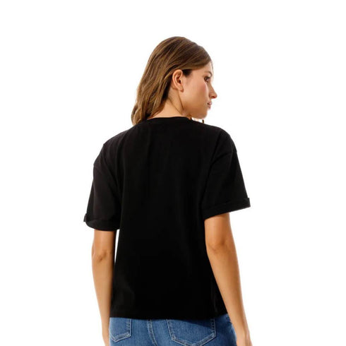 CAMISETA NEGRA GF1100828N000 GIRBAUD