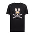 CAMISETA NEGRA INDIGO PSYCHO BUNNY