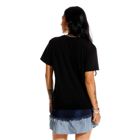 CAMISETA NEGRA LE MARITHE GIRBAUD