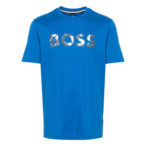CAMISETA AZUL THOMPSON BOSS