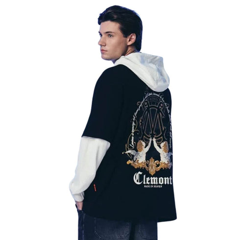 CAMISETA NEGRA PALPITARE CLEMONT