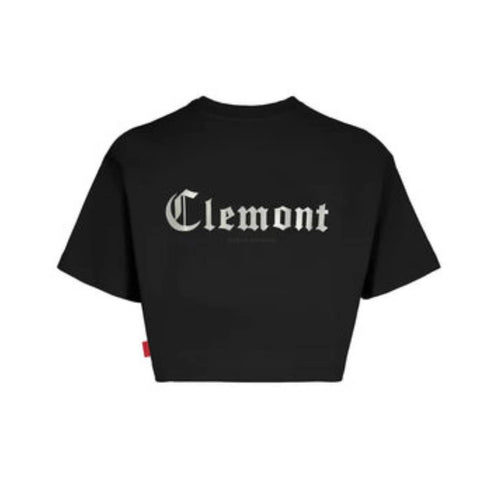 CROP TOP NEGRO RAGGIANTE CLEMONT