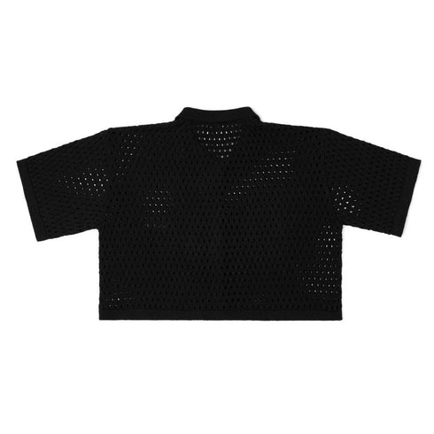 CROP TOP NEGRO MAYA AP CROWN