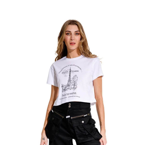 CAMISETA BLANCA LE MARITHE GIRBAUD