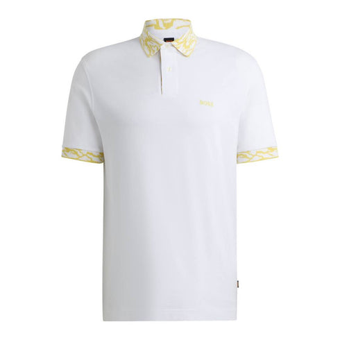 POLO BLANCO OCEAN DETALLED
