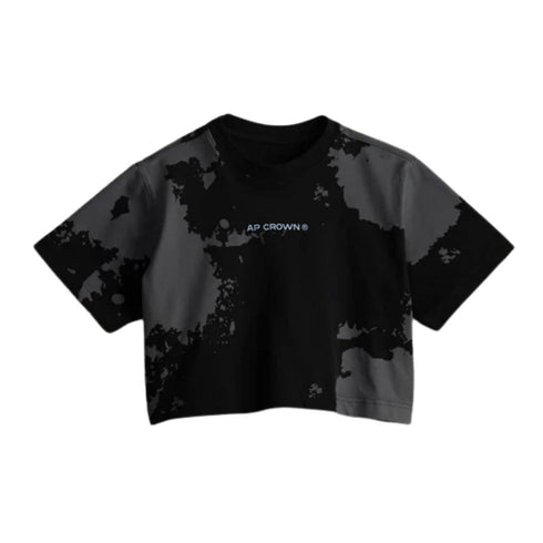 CROP TOP NEGRO CURRENTS AP CROWN