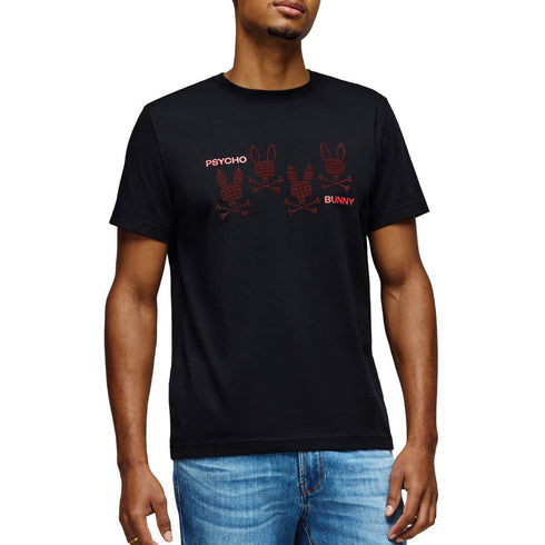 CAMISETA NEGRA JOVAN PSYCHO BUNNY