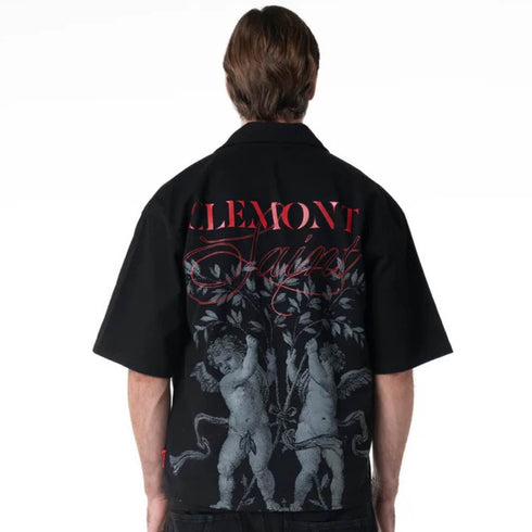 CAMISETA NEGRA SPEZZATO CLEMONT