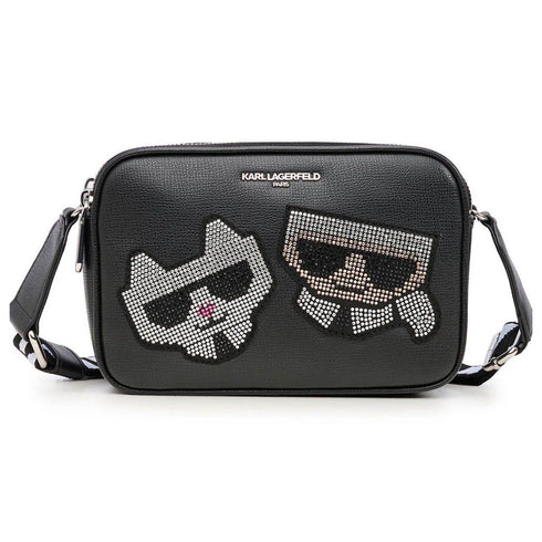BOLSO NEGRO MAYBELLE KARL LAGERFELD