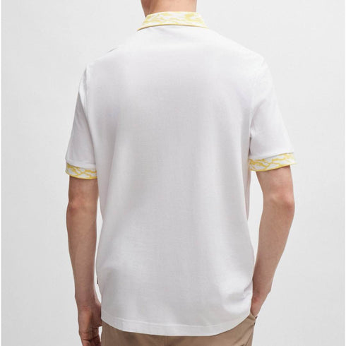 POLO BLANCO OCEAN DETALLED