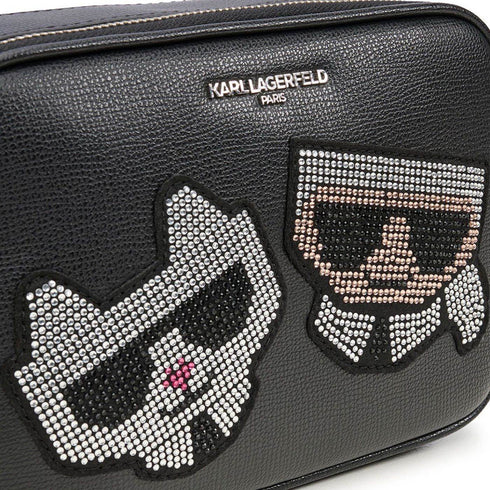 BOLSO NEGRO MAYBELLE KARL LAGERFELD
