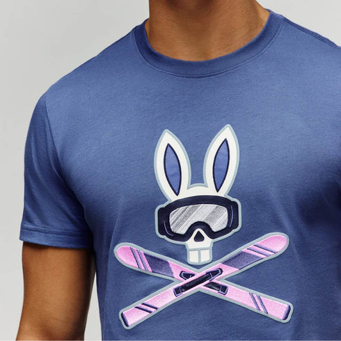CAMISETA AZUL INDIGO PSYCHO BUNNY