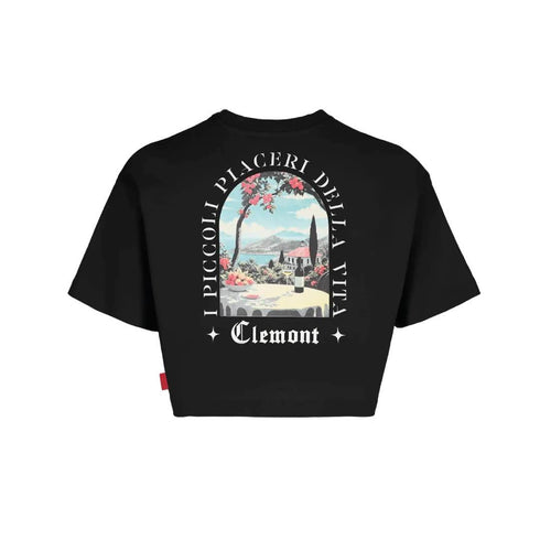 CROP TOP NEGRO ARDENTE CLEMONT