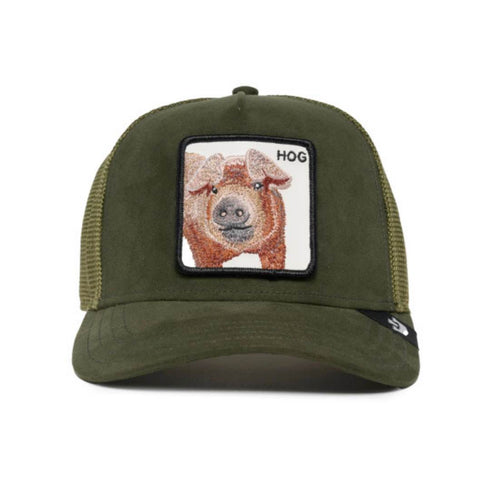 GORRA VERDE THE SUEDE GOORIN BROS