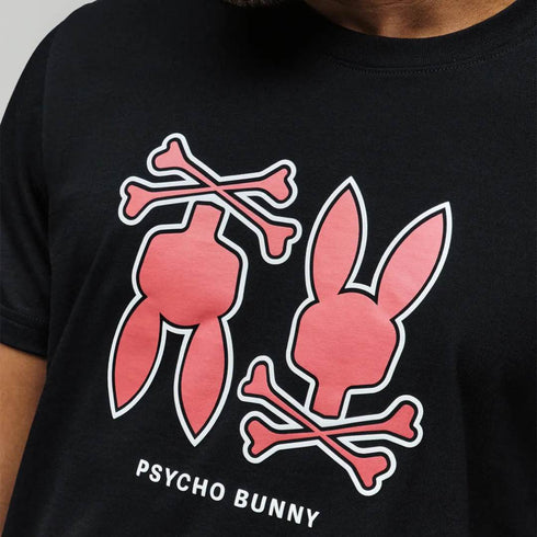 CAMISETA NEGRA DAWSON PSYCHO BUNNY