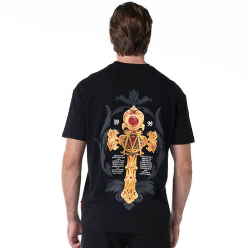 CAMISETA NEGRA CONTENITORE CLEMONT
