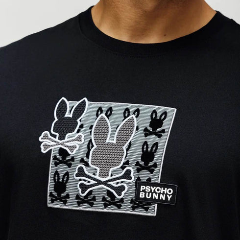 CAMISETA NEGRA VAREN PSYCHO BUNNY