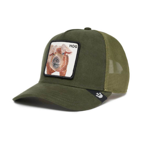 GORRA VERDE THE SUEDE GOORIN BROS