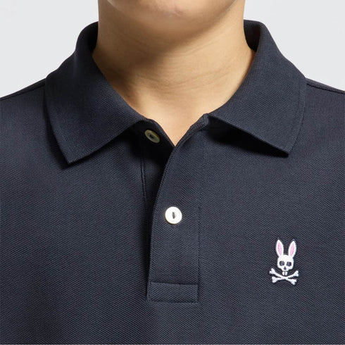 POLO AZUL CLÁSICO PSYCHO BUNNY KIDS