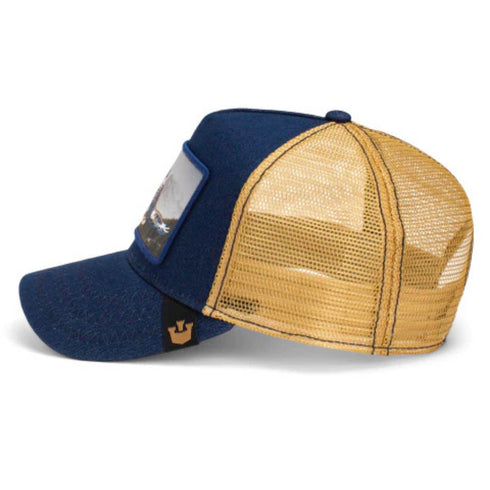 GORRA AZUL BORN FREE GOORIN BROS