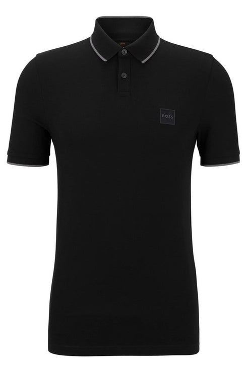 POLO NEGRO PASSERTIP BOSS