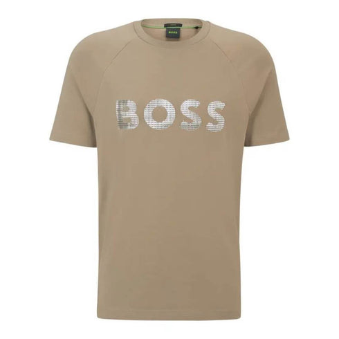CAMISETA MARRÓN TEE OCEAN BOSS