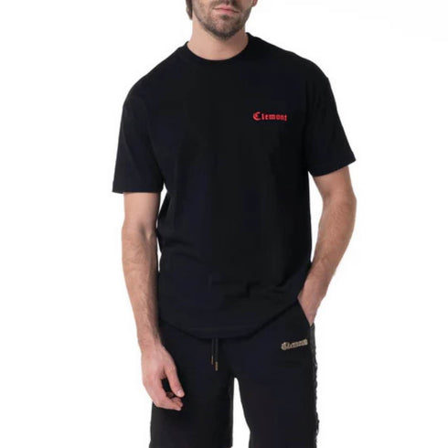 CAMISETA NEGRA CONTENITORE CLEMONT