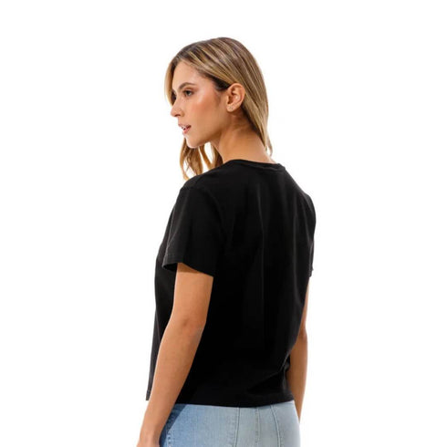 CAMISETA NEGRA GF1100807N000 GIRBAUD