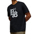 CAMISETA NEGRA CAINE PSYCHO BUNNY