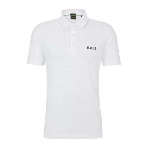 POLO PAULE BLANCO BOSS