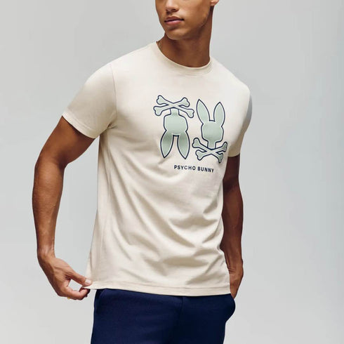 CAMISETA BEIGE DAWSON PSYCHO BUNNY