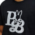 CAMISETA NEGRA CAINE PSYCHO BUNNY