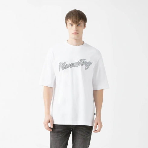 CAMISETA OVERSIZED BLANCA SMOKY MONASTERY