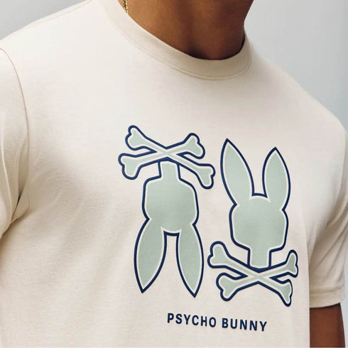 CAMISETA BEIGE DAWSON PSYCHO BUNNY