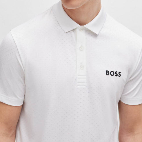 POLO PAULE BLANCO BOSS