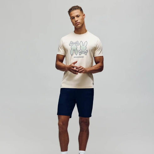 CAMISETA BEIGE DAWSON PSYCHO BUNNY