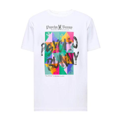 CAMISETA BLANCA EARS PSYCHO BUNNY