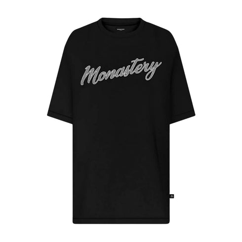 CAMISETA OVERSIZED NEGRA SMOKY MONASTERY
