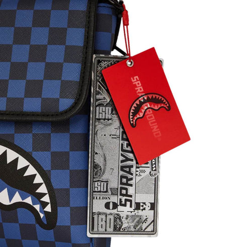 BOLSO DE MANO AZUL SHARKS IN PARIS SPRAYGROUND