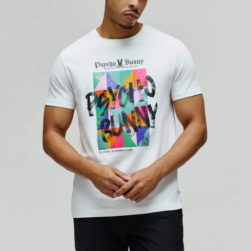 CAMISETA BLANCA EARS PSYCHO BUNNY