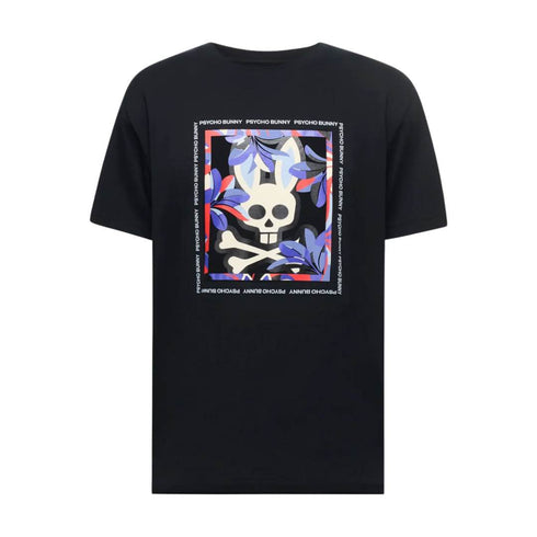 CAMISETA NEGRA FLORIAN PSYCHO BUNNY