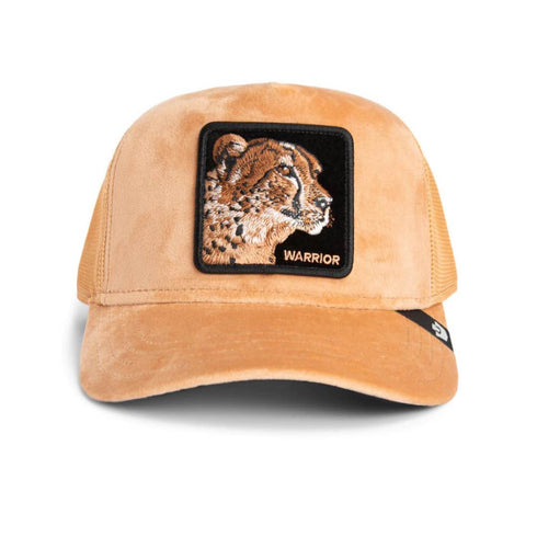 GORRA NARANJA VELOUR CHEETAH GOORING BROS