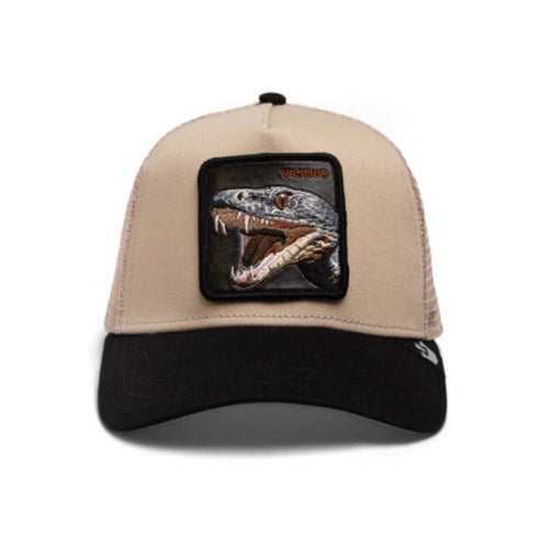 GORRA BEIGE THE VICIOUS SNAKE GOORIN BROS