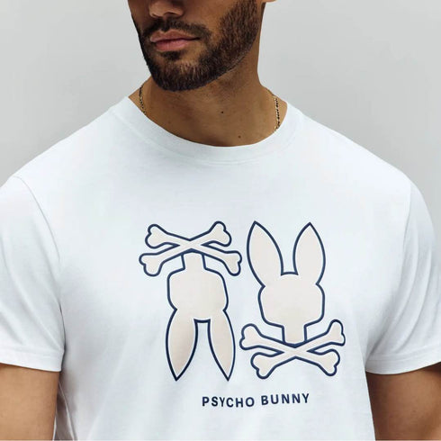CAMISETA BLANCA DAWSON PSYCHO BUNNY
