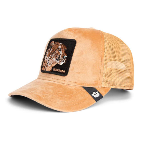 GORRA NARANJA VELOUR CHEETAH GOORING BROS