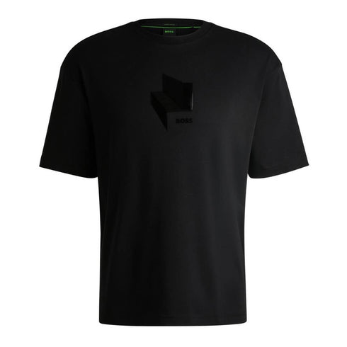 CAMISETA NEGRA TEE MIRROR BOSS