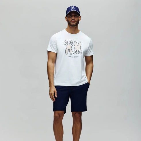 CAMISETA BLANCA DAWSON PSYCHO BUNNY