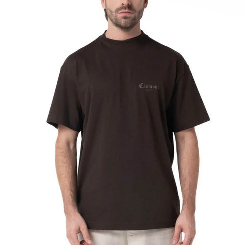CAMISETA MARRÓN SPIGA CLEMONT