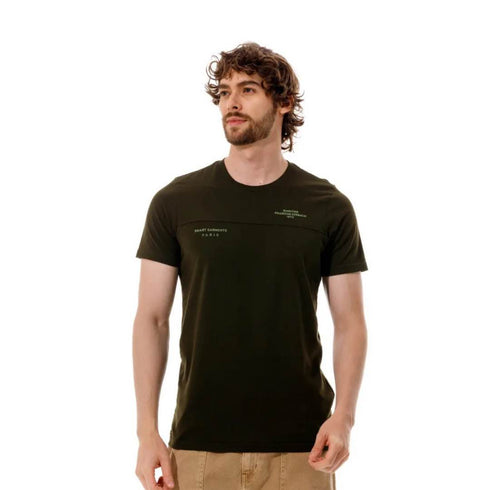 CAMISETA VERDE GM1102640N000 GIRBAUD